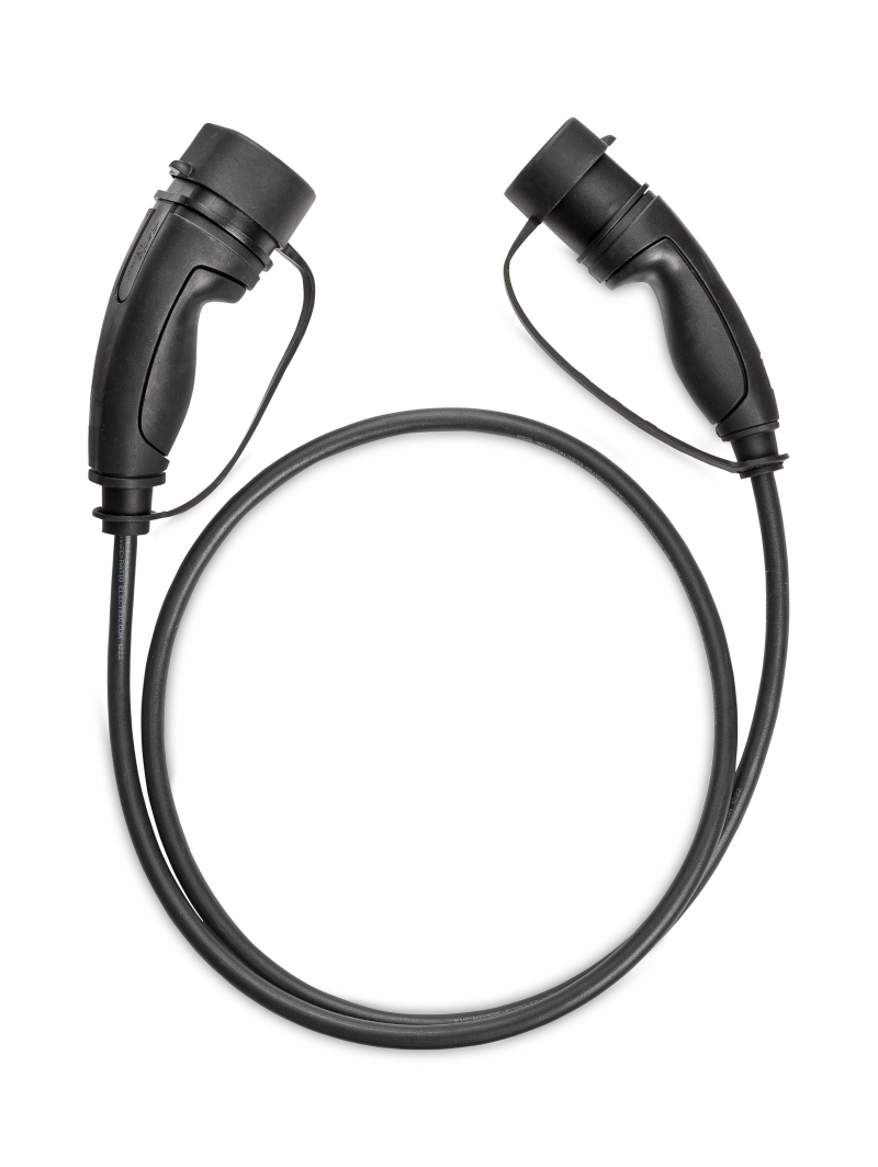 EV Charging cable T2-T2 7,4kW 4m premium detail 2